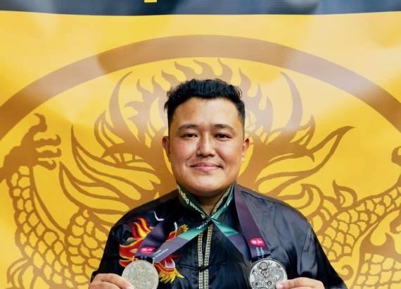 १५ औं गोल्डेन ड्रागन च्याम्पियनसिपमा भूपेन्द्रलाई २ रजत